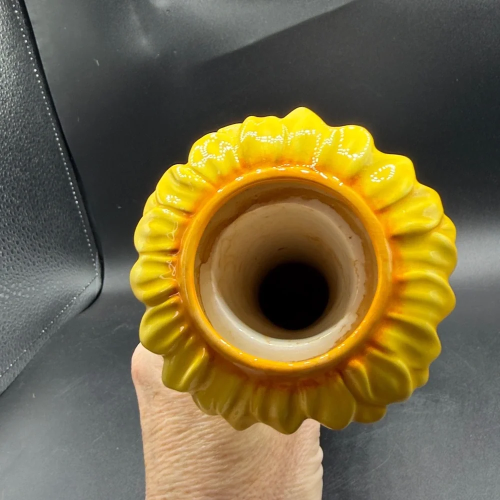Vtg Dantes Bud Vase Coloful